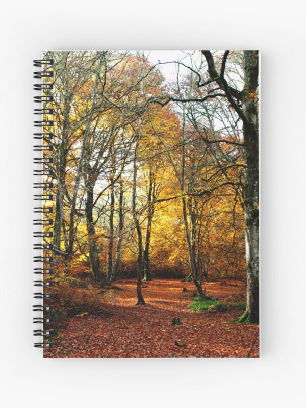 The Warm Woods Spiral Notebook