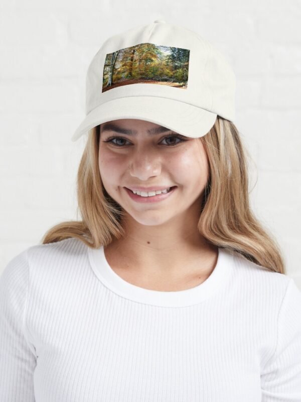Amongst The Memories Dad Hat on a young female