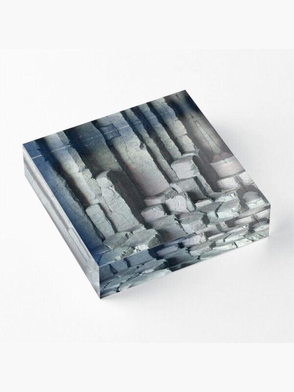 Basalt Columns Acrylic Block