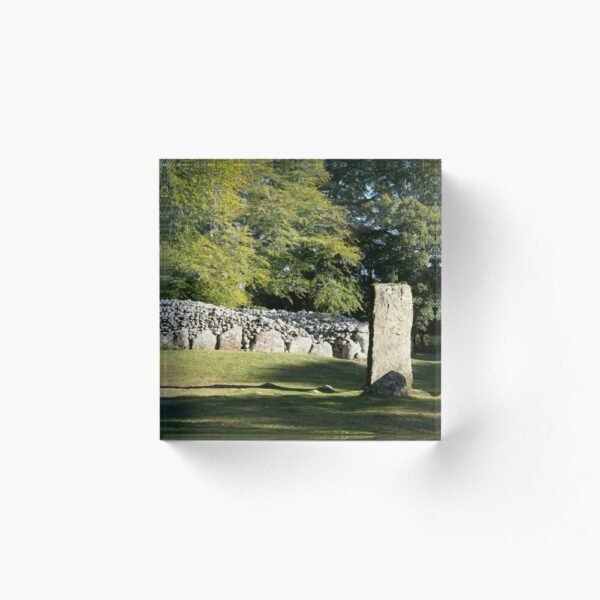 Cairns and Standing Stone Acrylic Block