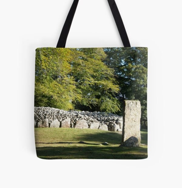 Cairns and Standing Stone All Over Print Tote Bag