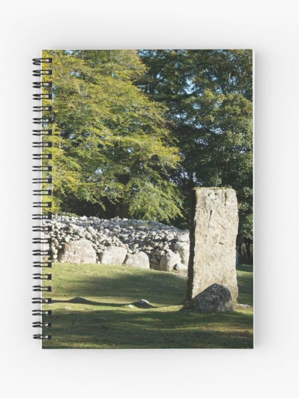 Cairns and Standing Stone Spiral Notebook